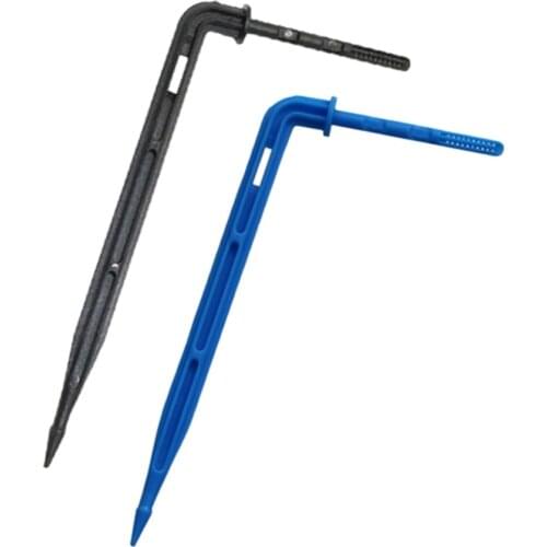 Drop Arrow 3/5mm Hose Drip Emitter Bend Arrow Plant Irrigation Drip Efficient Garden System Accessories 100 Pcs