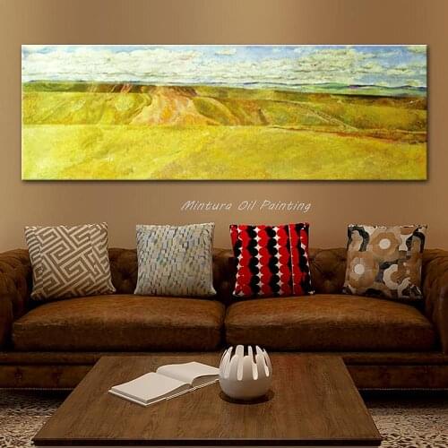 Free Shipping,Hand-painted High Q. Home Decoration Modern Abstract Best-selling Oil Painting on canvas,Landscape Oil Paintings