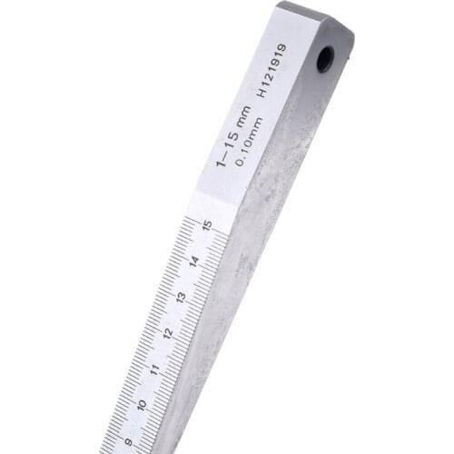 Taper Gauge Welding Feeler Wedge Gauge Hole Measure Tool 1-15mm 0.5-10mm 0.4-6mm Dropshipping