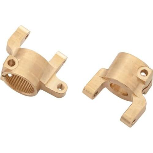 Brass Counterweight, Steering Front C Seat for 1/10 Simulation Climbing Car Axial SCX10 II 90046 90047
