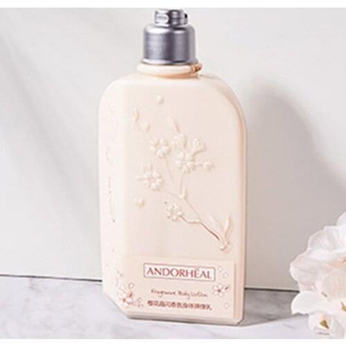 240ml Glossy Body Lotion Anti-drying Moisturizing Long Lasting Nourishing Skin Care Health Massage TK-ing