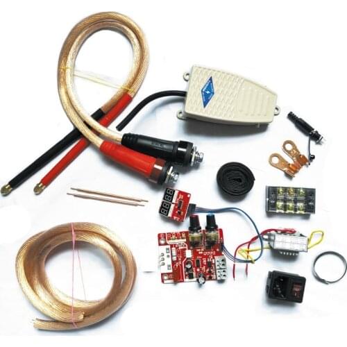 100A single pulse spot welder DIY assembly kit spot welder transformer controller