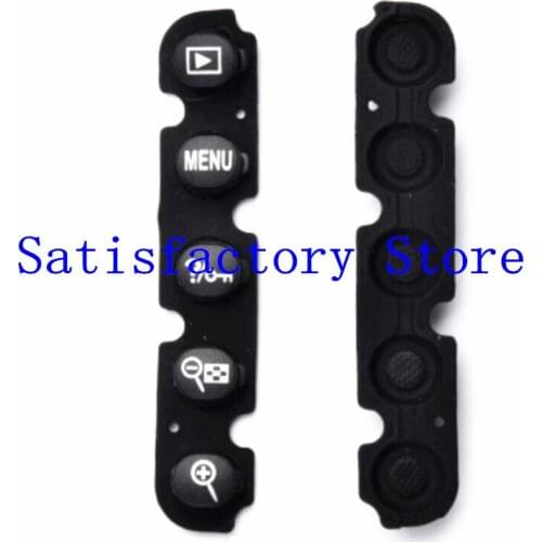 New Rear Back Case Cover Rubber Menu Key Keypad Button for Nikon D90 Repair Part