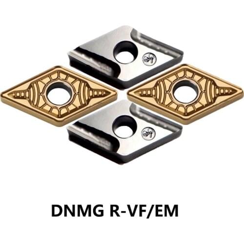 Original Carbide Cutting Inserts DNMG150604 DNMG150608 DNMG150404 DNMG150408 EM R-VF for Stainless Steel & Steel Lathe Cutter