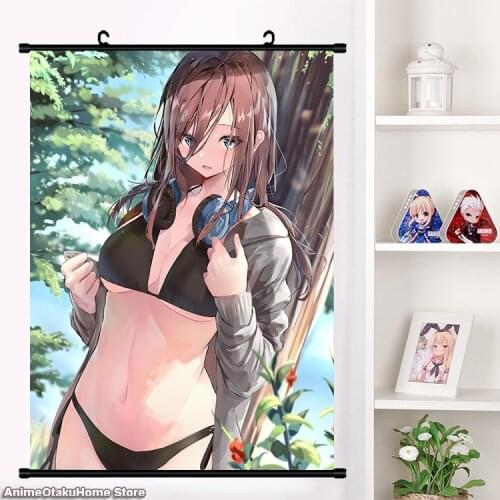 Japan Anime The Quintessential Quintuplets Cosplay Poster Wall Scroll Painting Fashion Home Decor Collection Art Gift