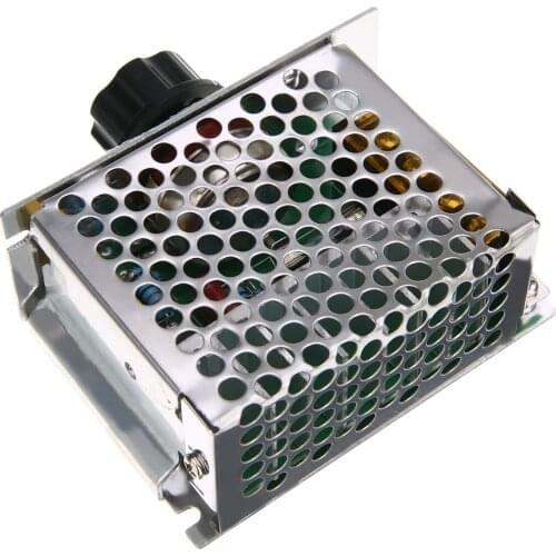 Voltage Regulator 4000W 220V AC SCR Motor Speed Controller Module Voltage Regulator Dimmer Mayitr Power Supplies