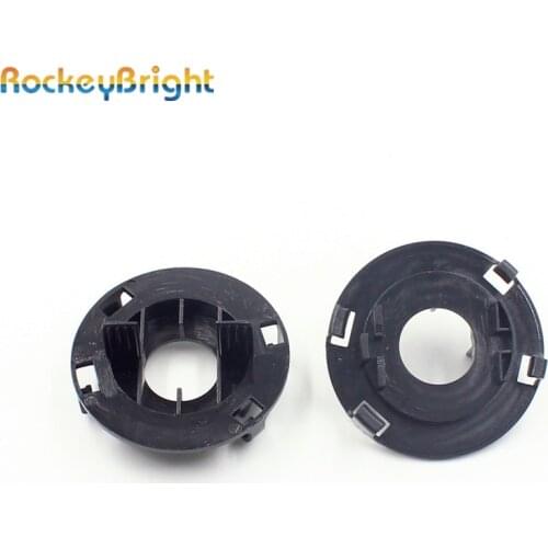 Rockeybright 2pcs h7 xenon bulbs adapters holders for KIA carnival 2015 car H7 bulb socket for Hyundai TUCSON h7 hid bulb holder