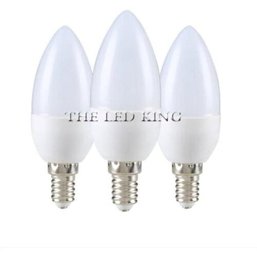 10X 5W 9W Led Candle Lamp E14 E27 220V Energy Save spotlight Warm / cool white chandlier crystal Lamp Ampoule Bombillas Home Lig