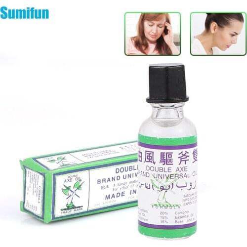 3ml Herbal Extracts Cooling Oil Treament Headache Dizziness Abdominal Pain Prevent Mosquito Bites Chinese Medical Heatlh Care