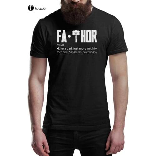 Fa Thors Funny MenS T-Shirt Fathor Fathers Day Gift Tee Shirt Top