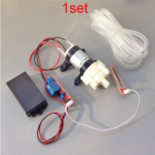 1Set 12V 24V Automatic Induction Drainage System Water Pump Soil Moisture Detection Sensor Relay Module DIY Kits for RC Boat