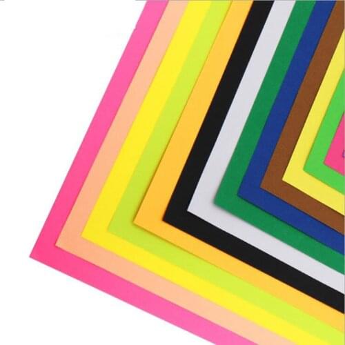 100 pcs Papers A4 Paper Folding DIY Paper-Cut Color Copy Paper White Double-Sided Color Manual Craft Origami Print Document File