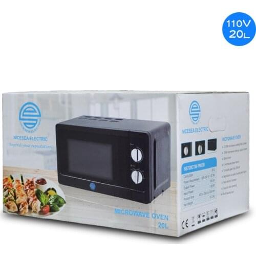 110V 60HZ Microwave Oven 20L Marine Turntable Commercial /Household Microwave Oven High Power Adjustable