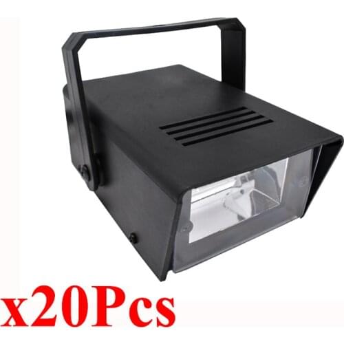 3W LED Strobe Light Disco DJ Party Club Stroboscope lights Home Entertainment Stage Lighting Effects EU/US Plug
