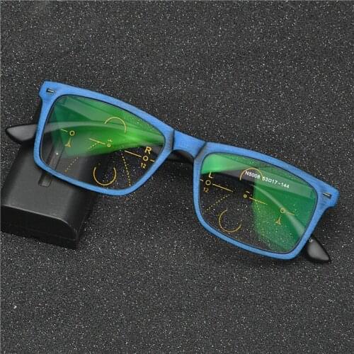 2019 Adjustable Vision Bifocal Transition Sun Photochromic Progressive Reading Glasses Multifocal Eyeglasses NX
