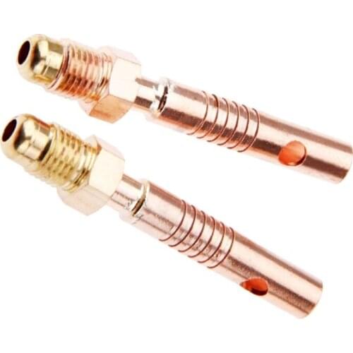 2pcs 57Y10 Gas & Power Cable Adapter FIT for WP-17 WP-9 WP-24G 24W TIG Welding Torch Welding & Soldering Supplies Tools