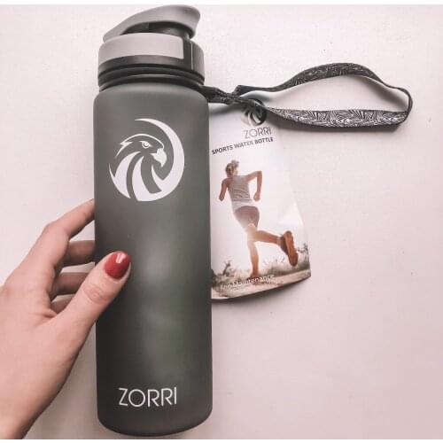 ZORRI Bottle For Water Shaker Protein Sports Water Bottle Tourism And Camping Outdoor Cycling Leak Proof Health Water+Bottles
