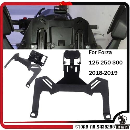 Phone Holder Stand Holder Smartphone Phone Holder Stand GPS Navigator Bracket For Honda Forza 300 250 125 Wireless charging