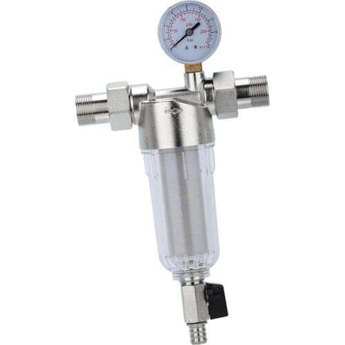 Whole House Tap Well Water Filter Housing Sediment Water Pre Filter 3/4