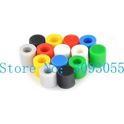 1000PCS A56 switch caps Suitable 6*6 series Button caps touch switch 6X6 Button Hat 6*6 high 6mm colors