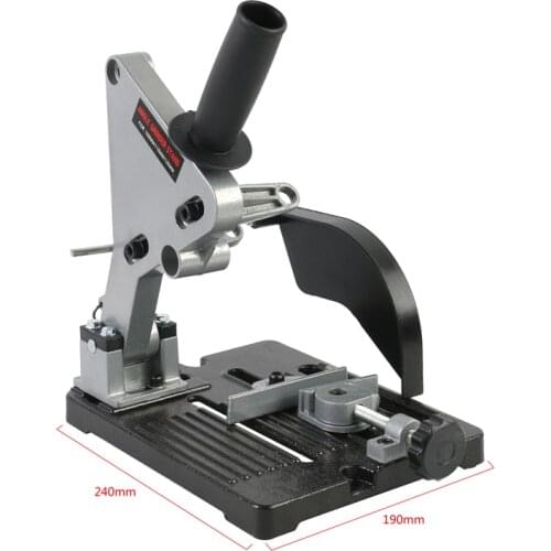 Multifunctional Electric Angle Grinder Drill Stand Fixed Bracket Holder Cutting Machine Hand Power Part Tool Accessory