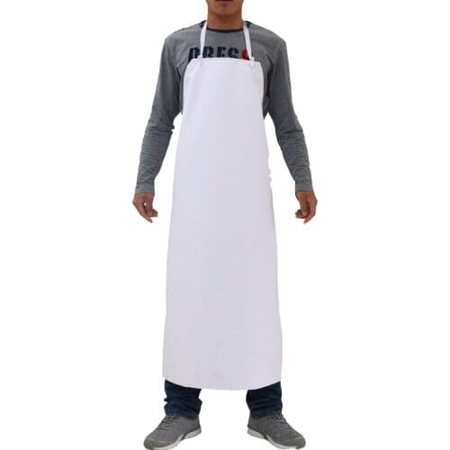 Thick apron waterproof oil-resistant PVC apron Butcher aquatic pet shop overalls aprons