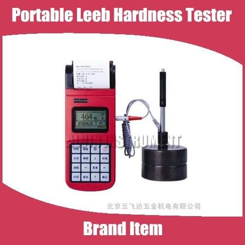 Free shipping BRAND Portable Leeb Hardness Tester Meter Measuring Range:170~960HLD Wide measuring range Test at any angle