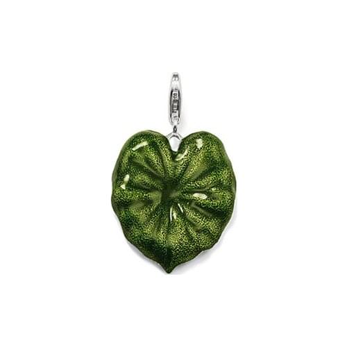 PT1612 Lotus Leaf Romantic Pendant Euro-American style GLAM And Fashion Lovers' jewelry For Women In silver-plated Bracelet