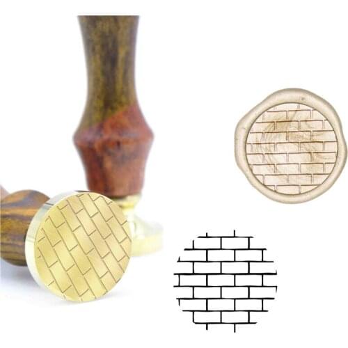 Wall Paper Wax Seal Stamp B74 Custom seal wax Stamps DIY wax stamp handle for wedding invitations sealing