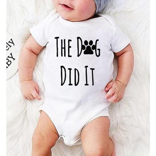 Baby Girl Winter Clothes Baby Girl Clothes Kids' Things Jumpsuit for Girls Dog Printing Clothes for Boys Onesie Toddler Romper