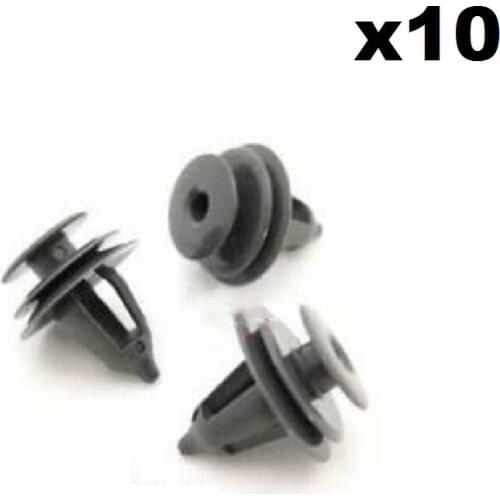 10x Interior Trim Clips for Toyota Door Cards, Interior Panels & Pillar Linings