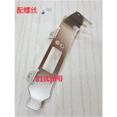 2Pcs Low Profile Bracket Video Card For Mellanox MCX353A-FCBT 40G CX353A 2U