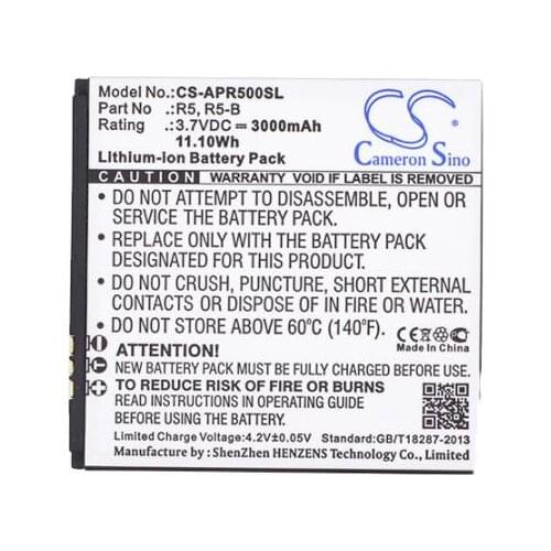 Cameron Sino 3000mAh battery for ASPERA R5 R5-B Mobile, SmartPhone Battery