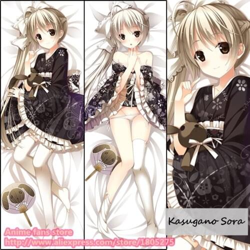 Anime Yosuga no Sora Kasugano Sora Cute Japanese Pillowcase Pillow Case Cover decorative Hugging Body Bedding