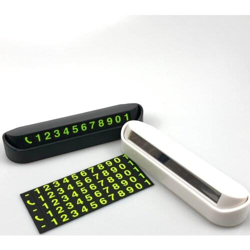 Car Styling Temporary Parking Card For LINCOLN MKZ MKX MKT Continental Nautilus Navigator Aviator