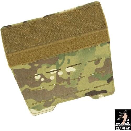 DMgear Tactical Armor Panel Double Side Laser Cutting For MOLLE Pouch Lightweight Abdominal flap BG49