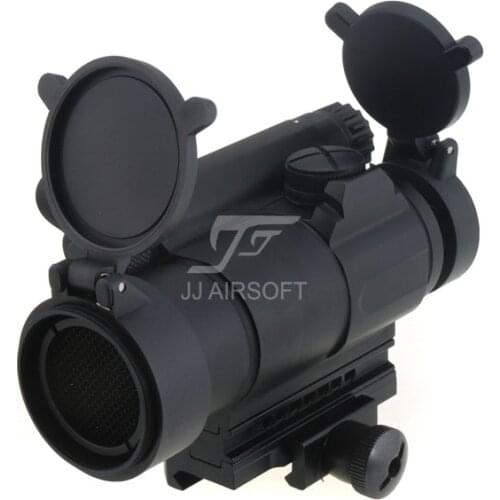 JJ Airsoft M4 Red Dot with Killflash / Kill Flash (Black/Tan)