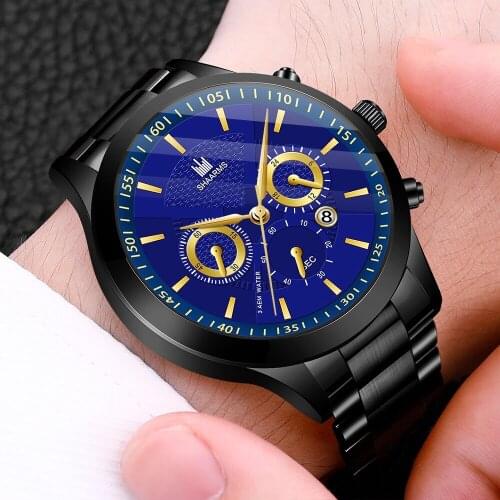 Calendar 2021 Retro Womens Watches Brand Luxury Watch Stainless steel Strap Watch for men Simplicity Fashion Mens Clock Sale