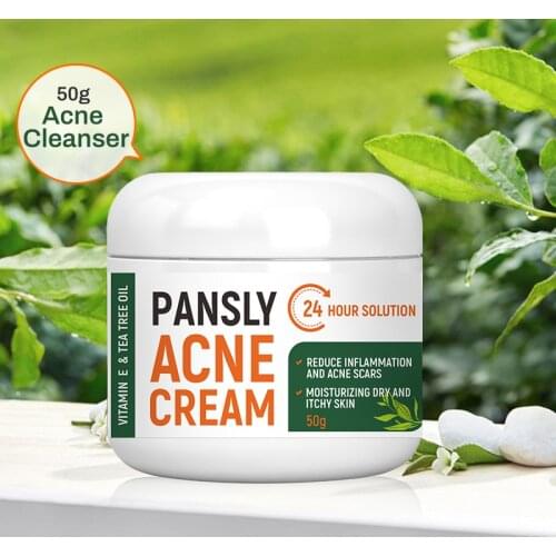 Tea Tree Acne Removal Cream Anti Pimple Oil Control Shrink Pores Gel Moisturizing Essence Cream women face Beauty tool