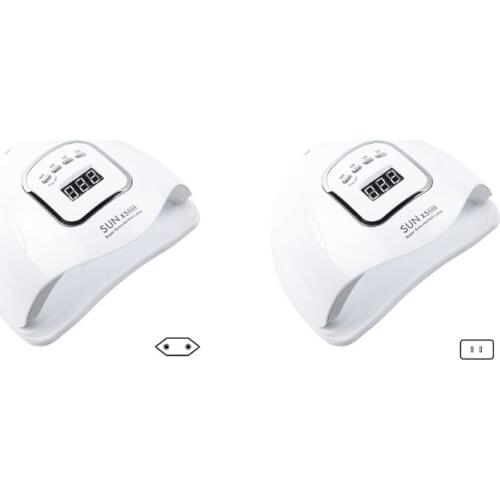 27RC 150W Gel UV Nail Fast Dryer Gel Nails Polish Curing Lamp with 4 Timer Setting Auto Sensor for Fingernail Toenail Machine