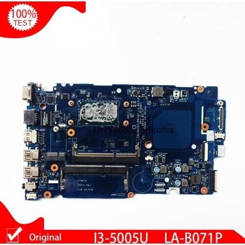 For DELL Latitude 3450 Laptop Motherboard I3-5005U I3 CPU LA-B071P CN-01WX80 01WX80 1WX80 main board