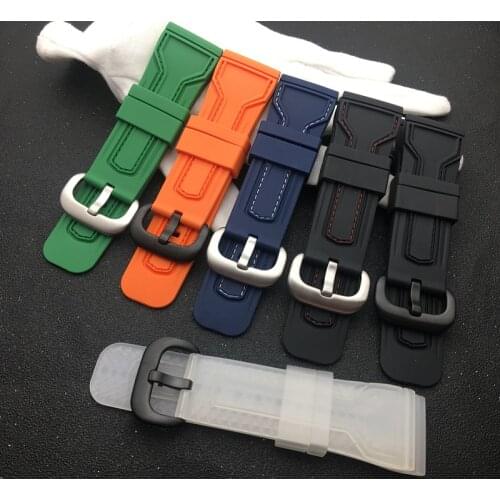 Top Quality 28mm Men Watchbands for Seven on Friday Strap Silicone Rubber Watch Accessories Waterproof Wrist band Bracelet Belt