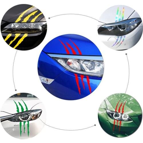 Car Sticker Reflective Monster Claw Scratch Stripe Sticker for Lexus ES250 RX350 330 ES240 GS460 CT200H CT DS LX LS IS ES RX GS