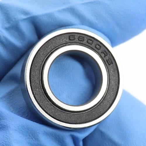 Bearings 6800 ( 1 PC ) 10*19*5mm 440C Stainless Steel Rings With Si3N4 Ceramic Balls Bearing S6800 S6800RS