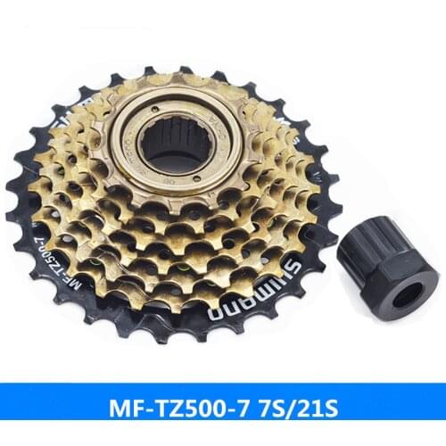 SHIMAN0 bicycle flywheel, MF-TZ500 / TZ21 7-speed flywheel 14-28T for MTB road bike update from TZ21 original