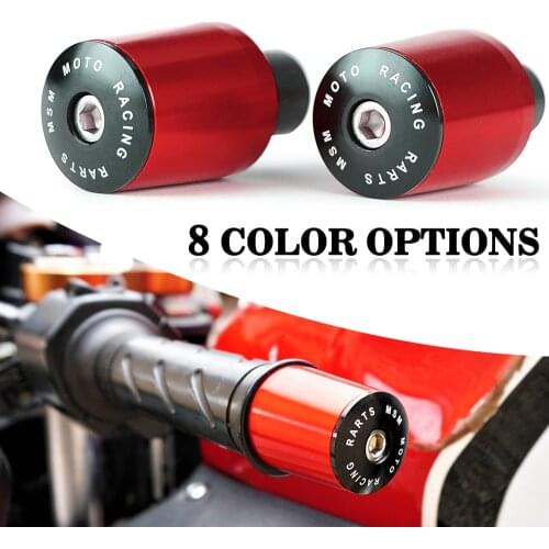 Motorcycle Handle Bar End Weight Handlebar Grips Cap Anti Vibration Silder Plug For Yamaha Kawasaki honda Dirt Bike Parts