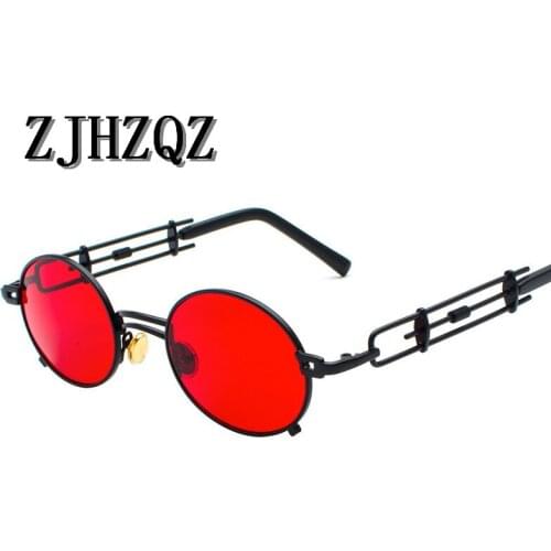 Womens Steampunk Vintage Retro Sunglasses Openwork Personality Metallic Hipster Classic Pilot Sun Glasses for Men Driving UV400