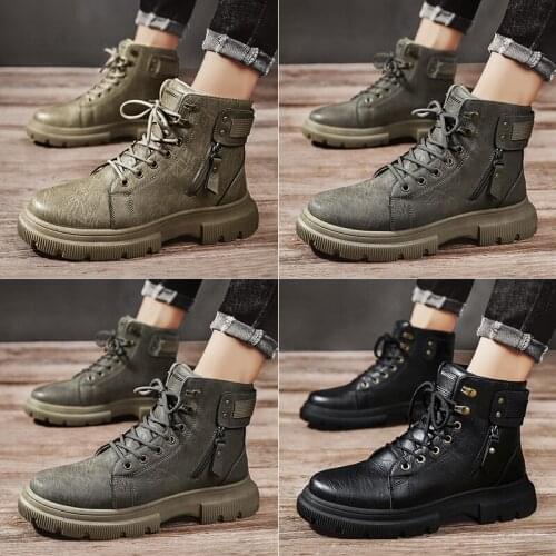 UANK Men's Motorcycle Boots