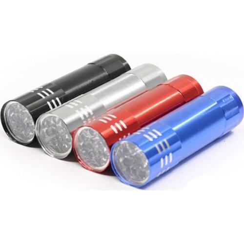 1Pc Professional Gel Nail Dryer UV Lamp Portable Mini LED Flashlight For Nail Gel 15s Fast Dry Cure Nail Art Dryer Tools T0632