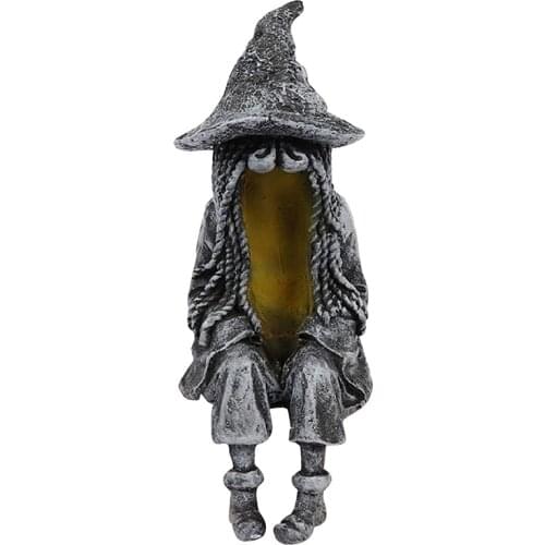 Halloween Decoration Outdoor Scary Graveyard Statue Zombie Creeping From Grave Sculpture Garden Statue Resin Ornaments